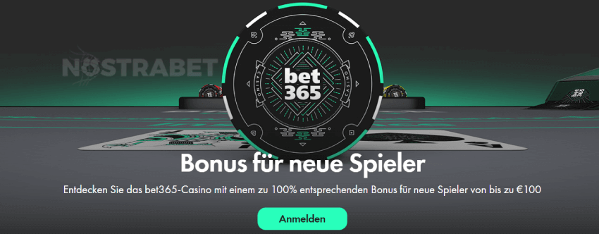 bet365 Casino Willkommensbonus