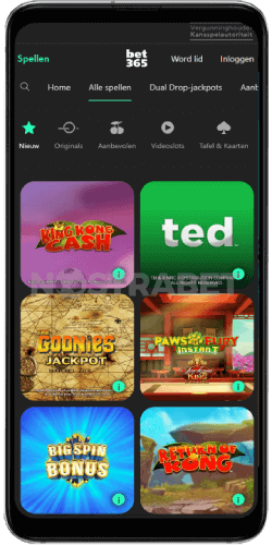 bet365 games Netherlands Android app