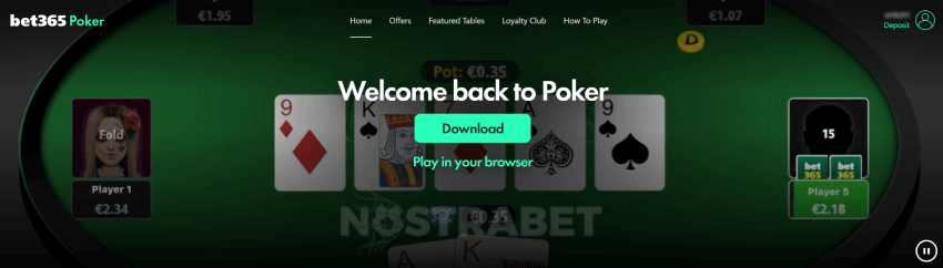 bet365 poker download