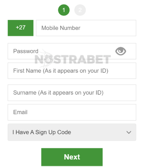 Betway Registration ZA