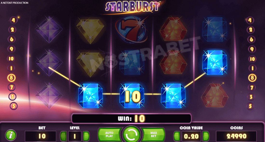 starburst slot game online